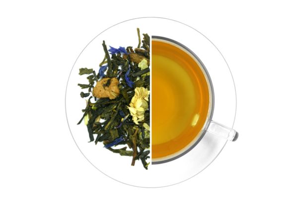 Zasněžená romance - zelený,aromatizovaný 1 kg